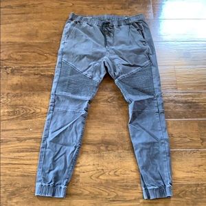 BULLHEAD DENIM CO. Skinny Charcoal Grey Joggers